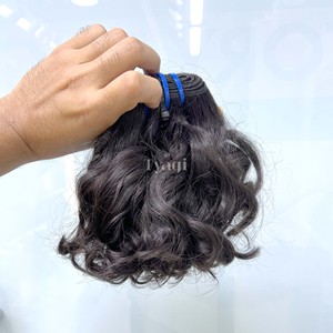 Paquets de trame Remy Double Drawn 100% extensions de cheveux réels paquets de trame droits Double Drawn noirs cheveux complets de la racine aux pointes - Product Image 4