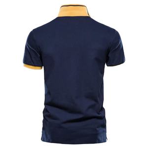 Polo de la mejor calidad a precio asequible, camisetas de manga corta con botones para hombre, camisetas de calle ligeras con solapa de verano - Product Image 2
