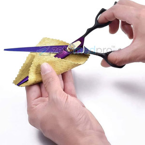 กรรไกรหนวดสำหรับผู้ชายขนาดกะทัดรัด เครื่องมือตัดแต่งที่คมและแม่นยำ กรรไกรหนวดสแตนเลสตามหลักสรีรศาสตร์สำหรับขนบนใบหน้าของผู้ชาย - Product Image 3