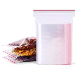 Reusable Zipper PET Plastic <b>Bags</b> Moisture-Proof Freshness Preserving for Snacks Lunches <b>Cakes</b> Storage Packaging Reduce Waste - Product Image 3