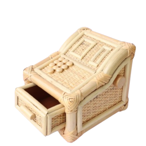 Fabrication d'ensembles de meubles pour enfants rotin caisse enregistreuse pour enfants rotin jouet pour enfants vente en gros bon prix du Vietnam - Product Image 1