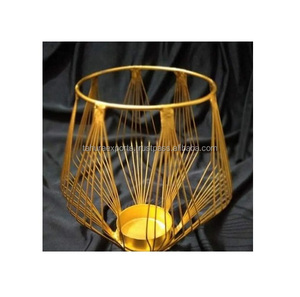 Home Decoration Standard Quality Luxury Metal Candle Stand Finished New Design Metal Candle Holder Candlestick for Use - Product Image 3