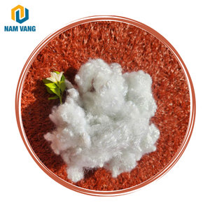 Fibre de polyester anti-déformation 100 % recyclable, matériau de remplissage en agrafes creuses conjuguées non silicinées HCD 15Dx64mm - Product Image 1