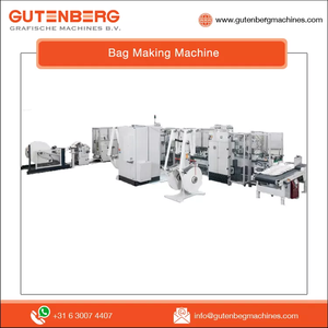 85kw Power 60-120Pcs/นาทีความเร็วอัตโนมัติเครื่องทำถุงช้อปปิ้ง,ถุงแพทช์,ถุงปูนซีเมนต์ - Product Image 5