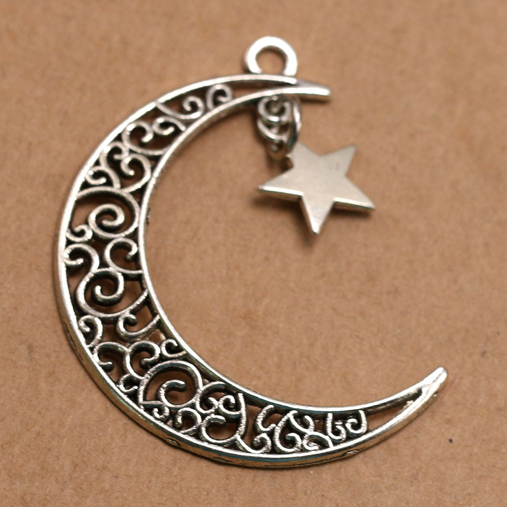 Strumming guitares couleur argent antique plaqué