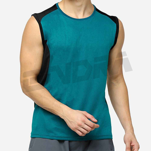 Débardeur d'été à séchage rapide pour hommes chemise sans manches respirante t-shirt de gymnastique confortable et décontracté vêtements d'entraînement musculaire - Product Image 5