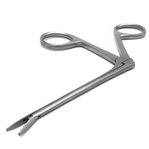 CE certificado 3 \ "Manual oftálmico Micro pinzas de cocodrilo Acero inoxidable instrumentos quirúrgicos base de cirugía - Product Image 2