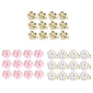Impresione a sus invitados con una servilleta de metal en forma de flor Rosa Decoración de mesa para cumpleaños Fiestas casuales formales - Product Image 4