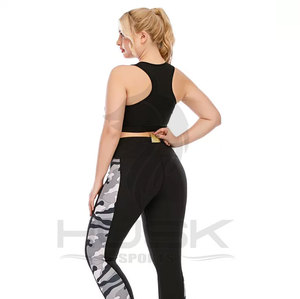 Conjunto de Yoga y Fitness de Cintura Media para Hombre, Tallas Grandes, Estilo 2022, Ropa Deportiva de Verano Transpirable de 2 Piezas con Logotipo Frontal y Diseño Liso - Product Image 3