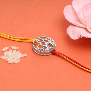 Chéri Bloom Rakhi en argent pendentifs et breloques de mode - Product Image 6