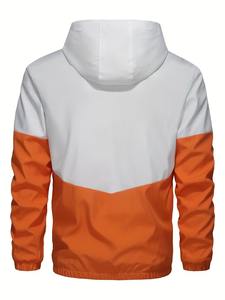 Chándal Deportivo Personalizado con Logotipo, de Alta Calidad, con Cremallera, para Hombre, Chaqueta Deportiva de Moda, Cortavientos de Poliéster, Ropa Deportiva Urbana - Product Image 4