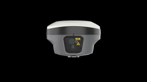 Récepteur GNSS RTK IMU Laser F8L avec compensation d'inclinaison multi-constellations pour système de positionnement et d'arpentage, alimenté, gris - Product Image 2