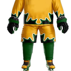 Uniforme de hockey sur glace entièrement personnalisé Usine directe Qualité supérieure 100% Polyester Maillot de sport Design unique Ensemble de vêtements d'équipe - Product Image 6