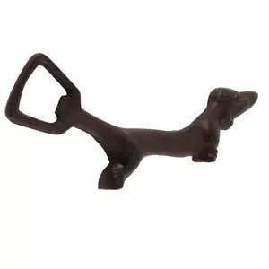 Dachshund Dog Bottle Opener Brown for home wedding Restaurant Bar hotel Newest Kitchen Gadgets Bottle Wine Bottle Opener