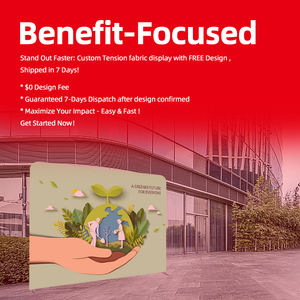 Лидер продаж, готовый к использованию фон для фотобудки с Натяжной печатью, без дизайна, быстрая доставка, 7 дней, дисплей из Натяжной ткани - Product Image 6