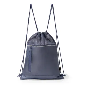 Zaino Ecologico in RPET Pearl, Sacca Sportiva Promozionale con Coulisse per Gadget - Product Image 5