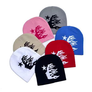 Wholesale Custom Rhinestone Design <b>Beanie</b> Knit Trendy <b>Streetwear</b> Luxury Style Sparkly Winter Knitted Cap for Men & Women - Product Image 6