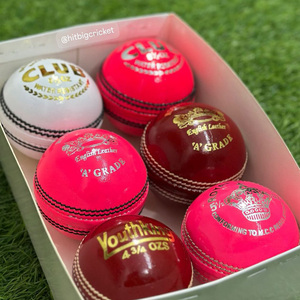 Pelota de críquet dura de Salstar Sports, productos de críquet, ropa y equipo de críquet, pelota roja de cuero, pelota de críquet hecha a mano - Product Image 5