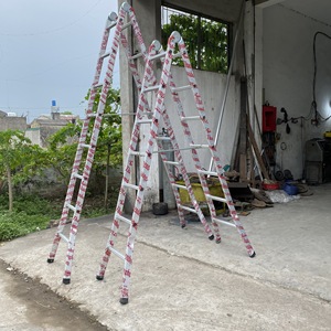 Hiện Đại 2m2 Kính Thiên Văn Gấp Thang 4-Phần Đa-Mục Đích Công Cụ Nhà OEM Dịch Vụ Mở Rộng Lader Cho Cầu Thang Ứng Dụng - Product Image 4