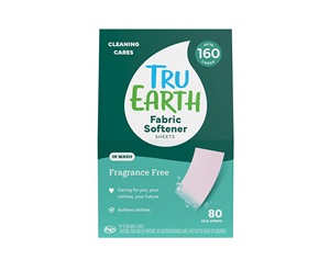 Tru Earth In-Wash Fabric Softener Sheets Fresh Linen – 80 Strips - Product Image 1