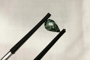 1.29สีฟ้า CT Moissanite เพชรลดลงเครื่องประดับเพชร Moissanite Loos - Product Image 2