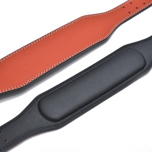Cinturón de Gimnasio de Cuero Vacuno Genuino de Alta Calidad, Venta Caliente, Logotipo Personalizado, Cinturones Resistentes para Levantamiento de Pesas - Product Image 6