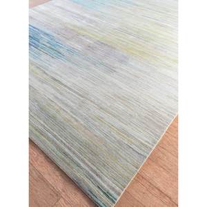 พรมไหมไผ่ผสมขนสัตว์ถักมือลายกาวีไอวอรี่ ขนาดใหญ่ รูปทรงสี่เหลี่ยมผืนผ้า ดีไซน์แบบนามธรรม สำหรับตกแต่งบ้าน ทางเดิน หรือห้องโถง  แบบซ่อนลาย  แบรนด์เจไพร รักส์ ยูเอส - Product Image 2