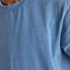 Fabricant OEM – T-shirt de luxe pour homme en polyester/coton à séchage rapide, avec logo graphique personnalisé de haute qualité – Vêtements en stock en gros, assortiment varié - Product Image 4