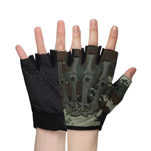 Unisex Half Finger <b>Fitness</b> <b>Gloves</b> Custom Rubber Gym Training <b>Gloves</b> for Sports Workout With Customized Logo - Product Image 3