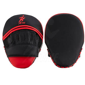 Diseñe sus propias almohadillas de enfoque Almohadillas de enfoque hechas en cuero Almohadillas de enfoque con logotipo personalizado OEM para uso en boxeo - Product Image 1