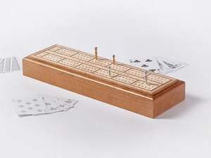 Caja de Cribbage Rústica de Madera |   Acabado Artesanal |   Pedidos al por Mayor - Product Image 2