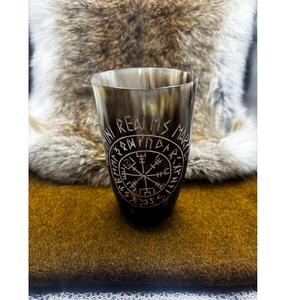 Custom Logo OEM Buffalo Horn <b>Shot</b> <b>Glass</b> - Natural Material for Liquor & Whiskey Bulk Order - Product Image 2