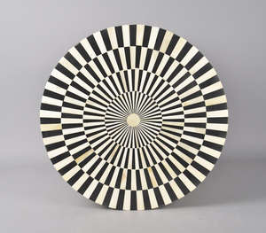 เก้าอี้เรซินที่ทำด้วยมือมีสไตล์ฝังกระดูกสำหรับตกแต่งบ้าน - Product Image 3