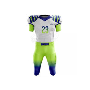 2024 meilleur prix uniforme de football américain vêtements de sport de haute qualité avec technique de sublimation XL taille chemises pantalons Offre Spéciale - Product Image 2