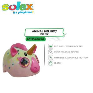หมวกกันน็อคสัตว์พลาสติกสำหรับกีฬาหลายประเภท - อุปกรณ์ป้องกันสำหรับเด็กอายุ 5-13 ปี - Product Image 4