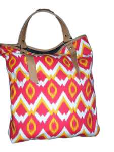 Nouveau modèle de sac fourre-tout en toile de coton Sac fourre-tout pour l'épicerie en toile de coton Imprimé personnalisé Logo personnalisé Style Time Pattern - Product Image 3