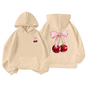 2025 sudaderas con capucha sueltas para hombres de alta calidad 100% algodón ropa informal personalizada Graffiti DTG moda sudaderas con capucha en blanco para hombres - Product Image 1