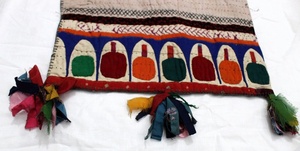 Antique 1960s Vintage cousu à la main Kantha, Banjara Dowry Bag/Taie d'oreiller - Product Image 2