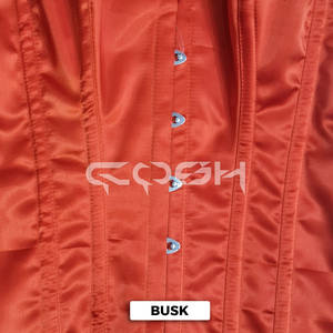 OEM/ODM Custom <b>Red</b> Satin Corsets Wholesale Manufacturer From Pakistan - Product Image 4