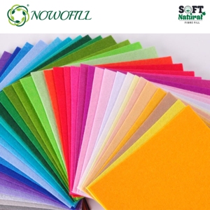 Feutres de couleur non tissés en polyester 100% légers et caractéristiques antistatiques respirables - Product Image 3