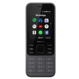 NOKIA 6300(2021 버전) 2G 듀얼 심 도매 슈퍼 싼 키보드 잠금 해제 바 기능 핸드폰에 대한 중고 휴대 전화