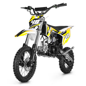 Moto tout-terrain 125CC à deux roues pour adultes, moteur à essence quatre temps, cadre robuste, vitesse 61-80 km/h - Product Image 1