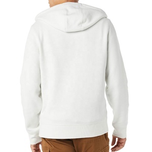 Cotton Comfortable Knitted Fabric Zipper <b>Hoodies</b> Men Autumn <b>Thin</b> Hooded Custom Printing basics cotton blended - Product Image 5