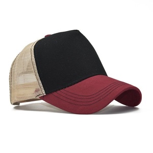 หมวกทรักเกอร์พร้อมโลโก้ปักลายหมวกตาข่ายสีขาวแบบใหม่ - Product Image 6