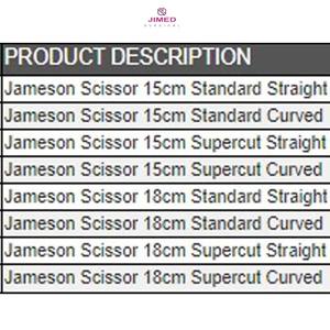 Tijeras de Precisión Jameson, Instrumentos Quirúrgicos Manuales de Acero Inoxidable de Primera Calidad para Cirugía General, Certificación CE, Garantía de 3 Años - Product Image 2