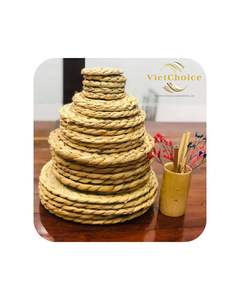 Meilleur choix VietChoice 100% napperon en jacinthe d'eau naturelle personnalisation écologique pour la fête OEM ODM du Vietnam - Product Image 1