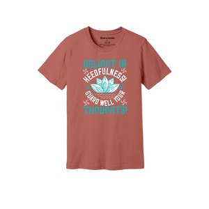 T-shirt décontracté 100% coton avec impression 3D de thèmes de bouddha 12 options de couleur 160-180 Placement de conception personnalisable GSM lourd - Product Image 3