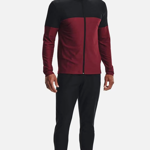 2025 Hot Selling Men's Premium Quality Eco-Friendly 100% Cotton Breathable Tracksuits Set Customizable Stand Collar for Winter - Product Image 3