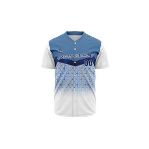 Venta al por mayor de alta calidad 100% poliéster hombres béisbol Jersey personalizado transpirable ropa deportiva de alta resolución de impresión por sublimación - Product Image 1