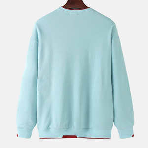 Sweat-shirts pour hommes de couleur unie, légers, sur mesure, de haute qualité, prix bas, sweat-shirts basiques pour hommes - Product Image 6